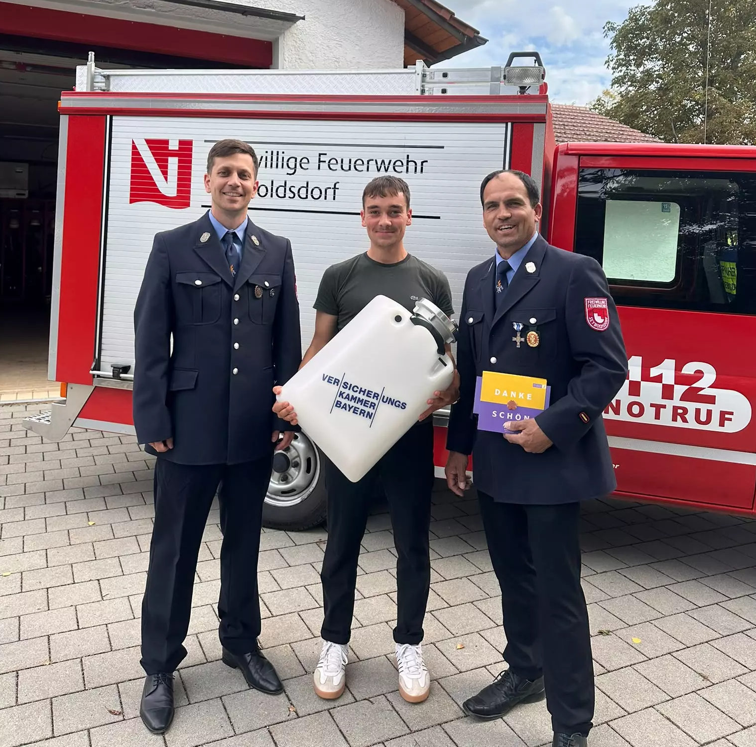 Neue Ausrüstung für die Feuerwehr